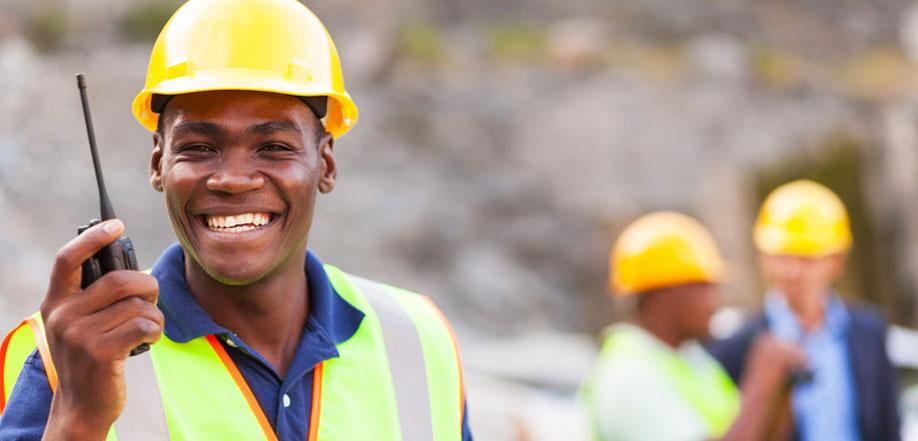 Construction site foreman